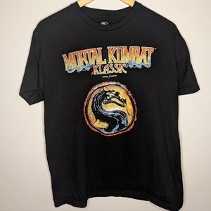 Mortal Kombat Klassic Mens Tshirt size Large